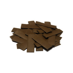 Slowfall confetti rectangles - Brown