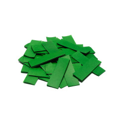 Slowfall confetti rectangles - Dark Green