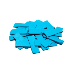 Slowfall confetti rectangles - Light blue