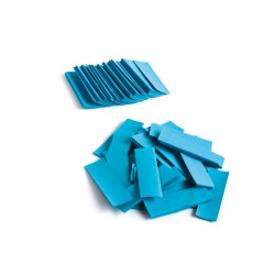 Slowfall confetti rectangles - Light blue