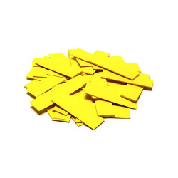 Slowfall confetti rectangles - Yellow