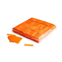 Slowfall UV confetti rectangles - fluo Orange