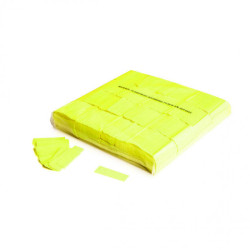 Slowfall UV confetti rectangles - fluo Yellow
