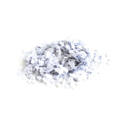 Slowfall snow confetti - White