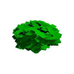 Slowfall metallic confetti rectangles - Green