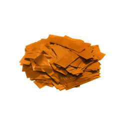 Slowfall metallic confetti rectangles - Orange