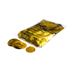 Metallic confetti round - Gold