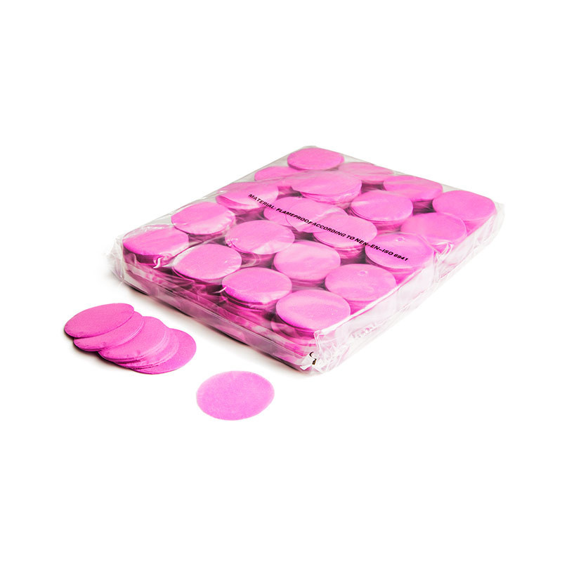 Slowfall confetti round - Pink