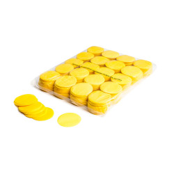 Slowfall confetti round - Yellow