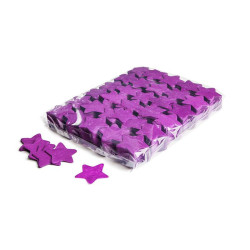 Slowfall confetti stars - Purple