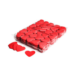 Slowfall confetti hearts - Red
