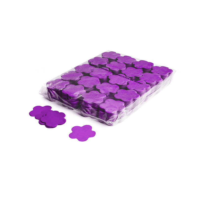Slowfall confetti flowers - Purple