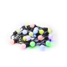 G45 Bulbs Strings 20 RGB LED - black 