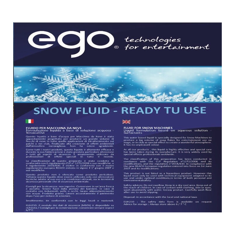 AUDIO EFFETTI - SNOW FLUID - READY TO USE AUDIO EFFETTI - SNOW FLUID - READY TO USE