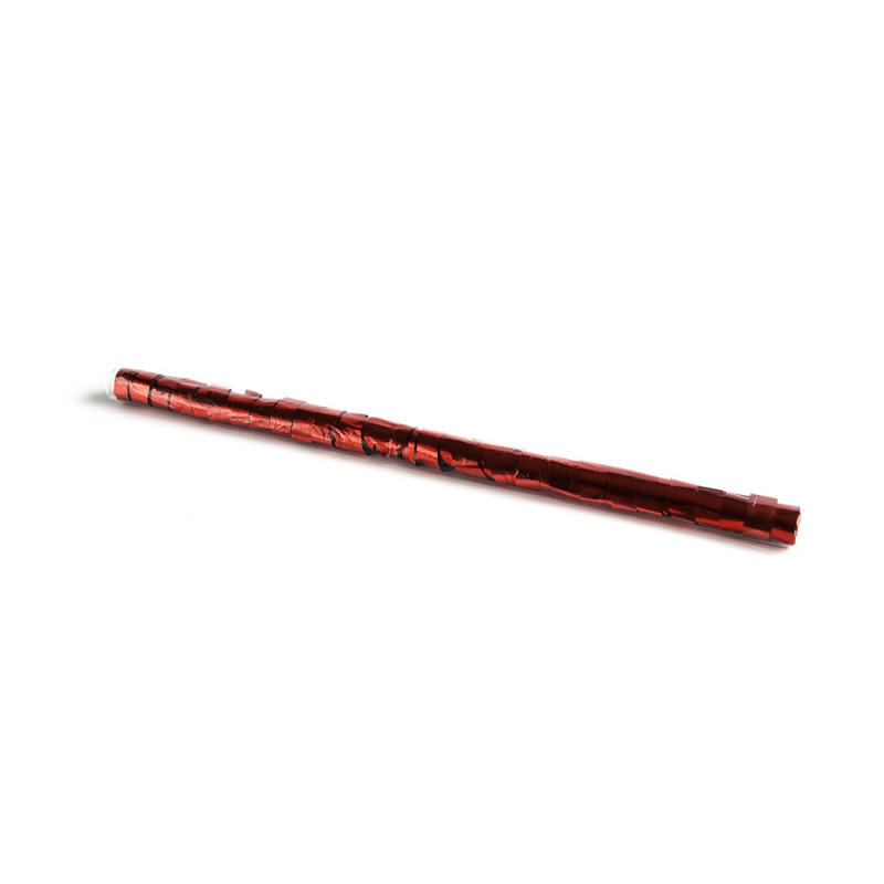 Metallic Streamer 10m x 1,5 cm - Red