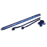 Metallic Streamer 10m x 1,5 cm - blue