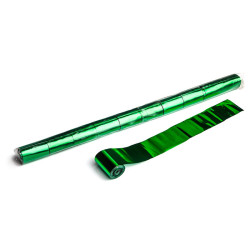 Metallic Stadium Streamer 20m x 5 cm - Green