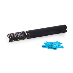 Handheld Cannon 50 cm confetti - Light blue