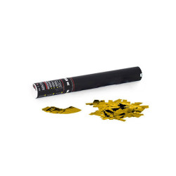 Handheld Cannon 28 cm metallic confetti - Gold