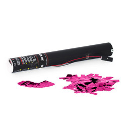 Electric Cannon 50 cm metallic confetti - Pink
