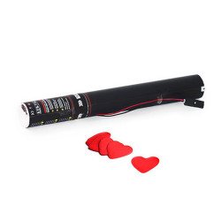 Electric Cannon 50 cm confetti - Red Hearts